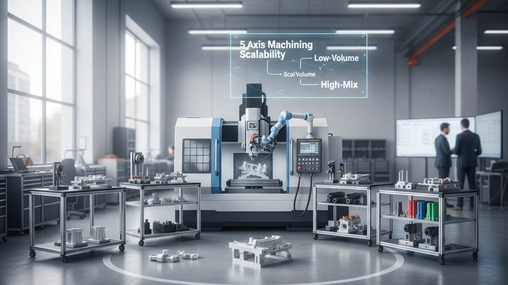 5 Axis Machining Scalability Low-Volume High-Mix