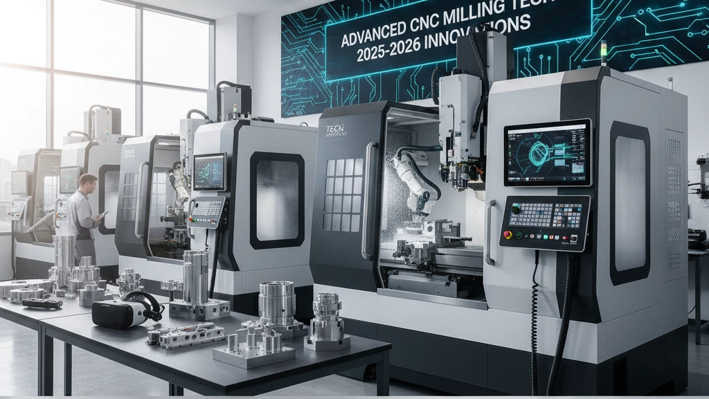 Fortschrittliche CNC-Frästechnologie 2025-2026 Innovationen