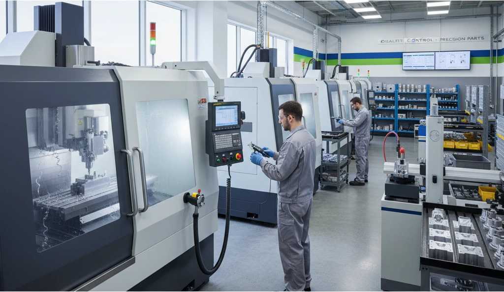 CNC Metal Machining Workflow and Quality Control