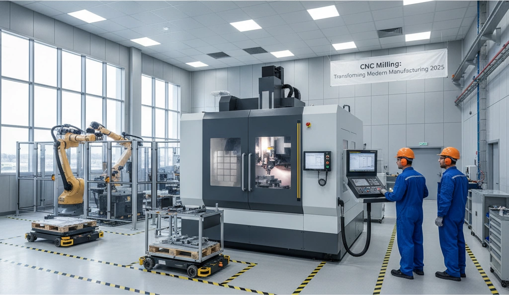 2025년 현대 제조업을 변화시키는 CNC 밀링