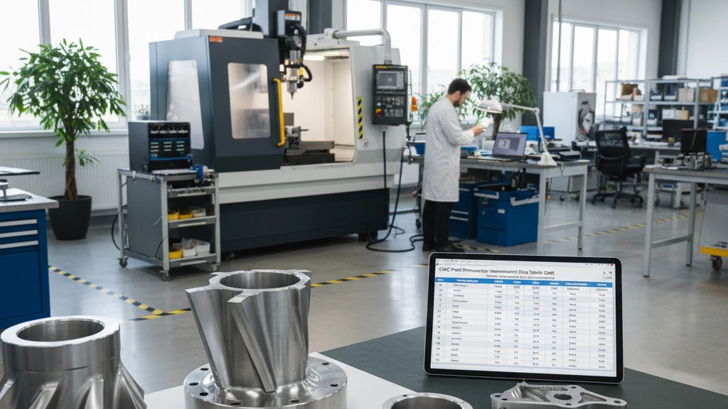 Coût des pièces moulées après traitement CNC