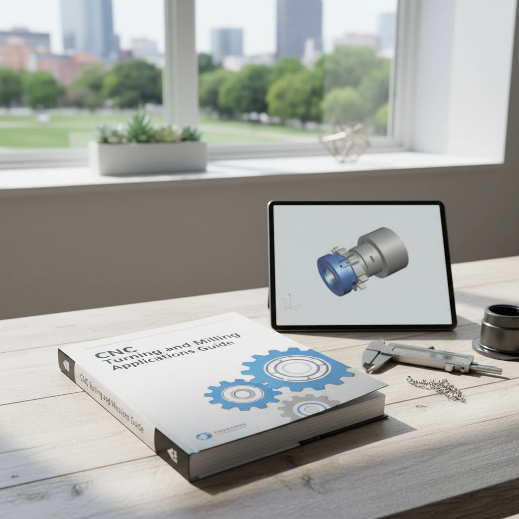Guía de aplicaciones de torneado y fresado CNC