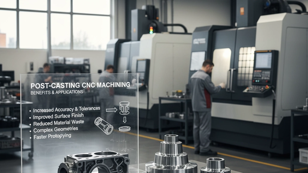 Avantages et applications de l'usinage CNC après moulage