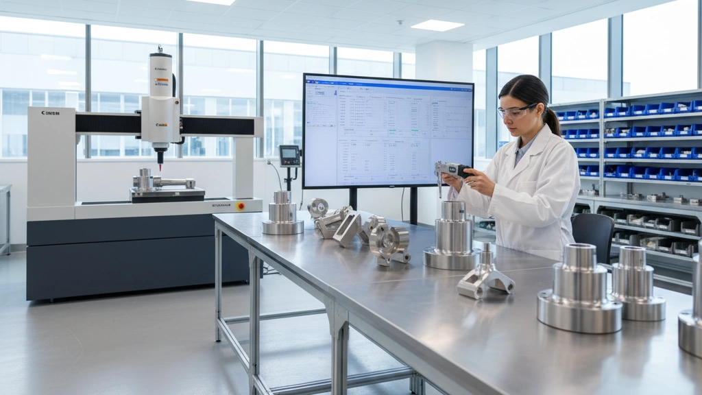 Test di qualità CNC per fusioni in acciaio inossidabile