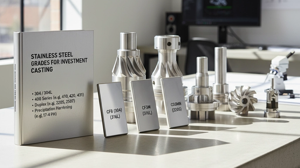 Стали нержавеющей стали для литья по инвестиционной технологии