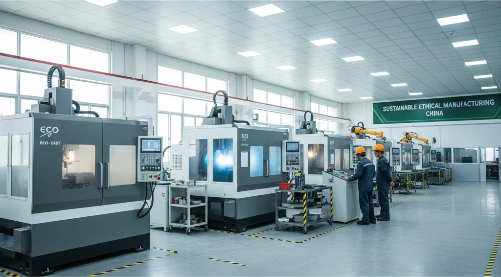 Sustainable Ethical Casting CNC Manufacturing China