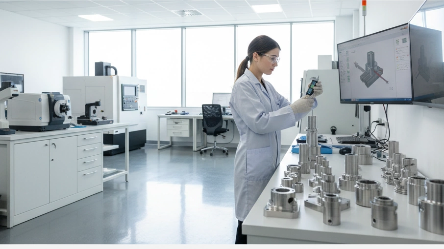 garantía de calidad en el mecanizado CNC de acero inoxidable