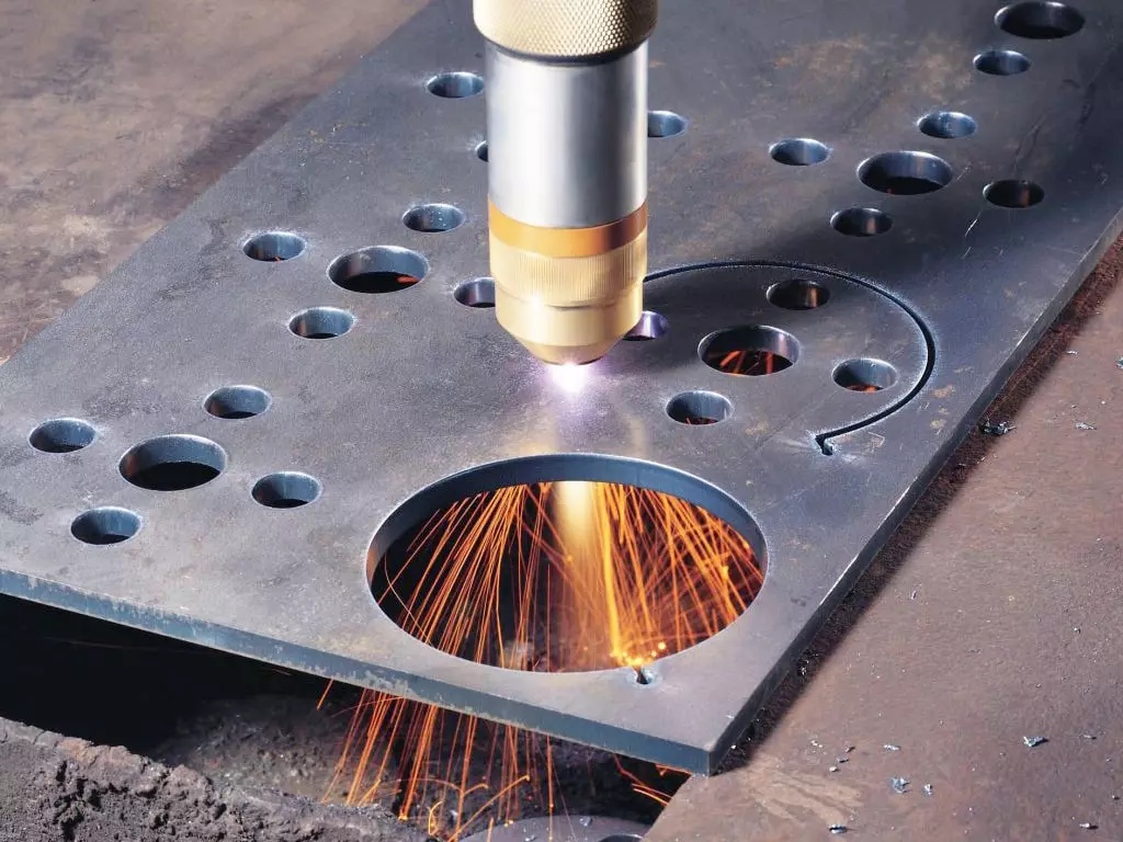 Pièces de découpe plasma CNC