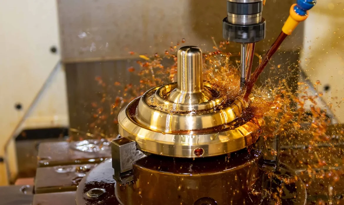 MS Machining--구리 부품 제조 CNC 기계