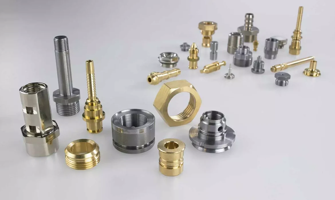 Piezas torneadas de precisión pequeñas