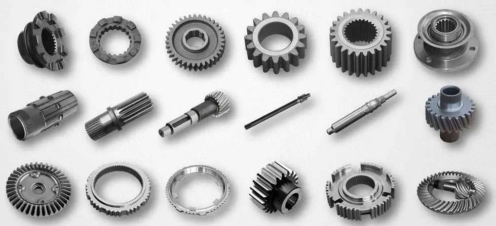 Types of Gears Produced via CNC Machining
