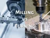 CNCフライスと旋盤の比較