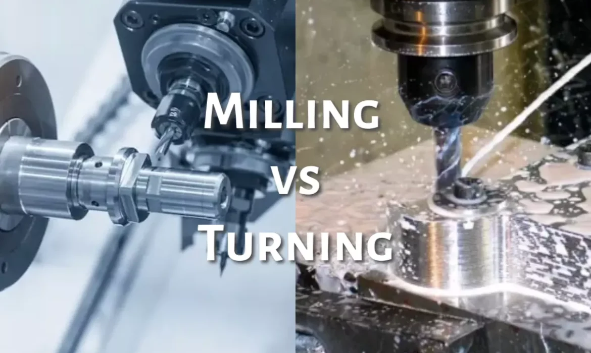 Fraisage CNC vs Tournage