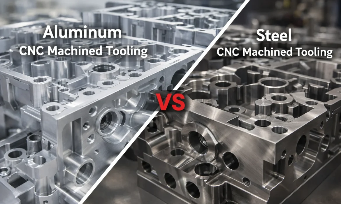 Acciaio vs alluminio lavorazione CNC-01