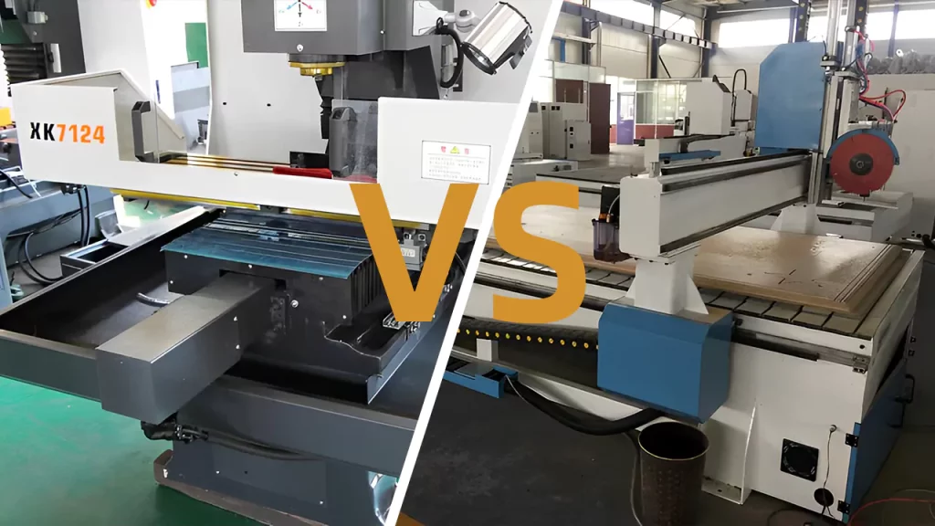 Router CNC vs Fresatrice CNC