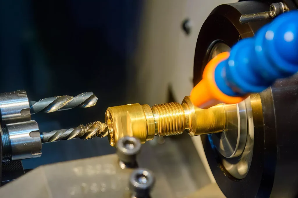 Processus CNC principaux pour composants en bronze