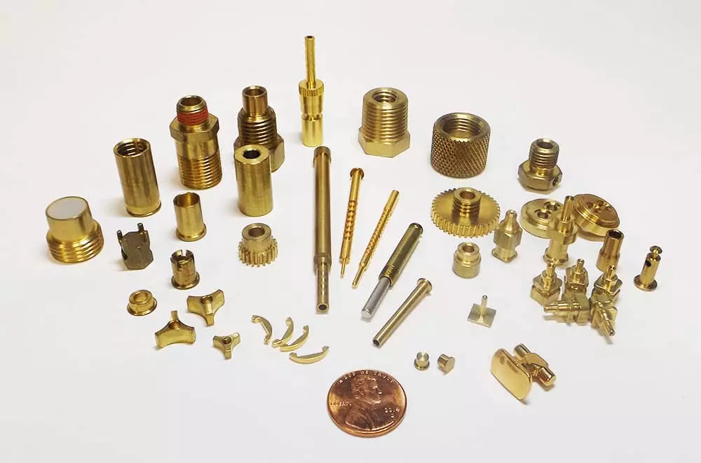 Precision-CNC-Machined-Brass-Component-Collection