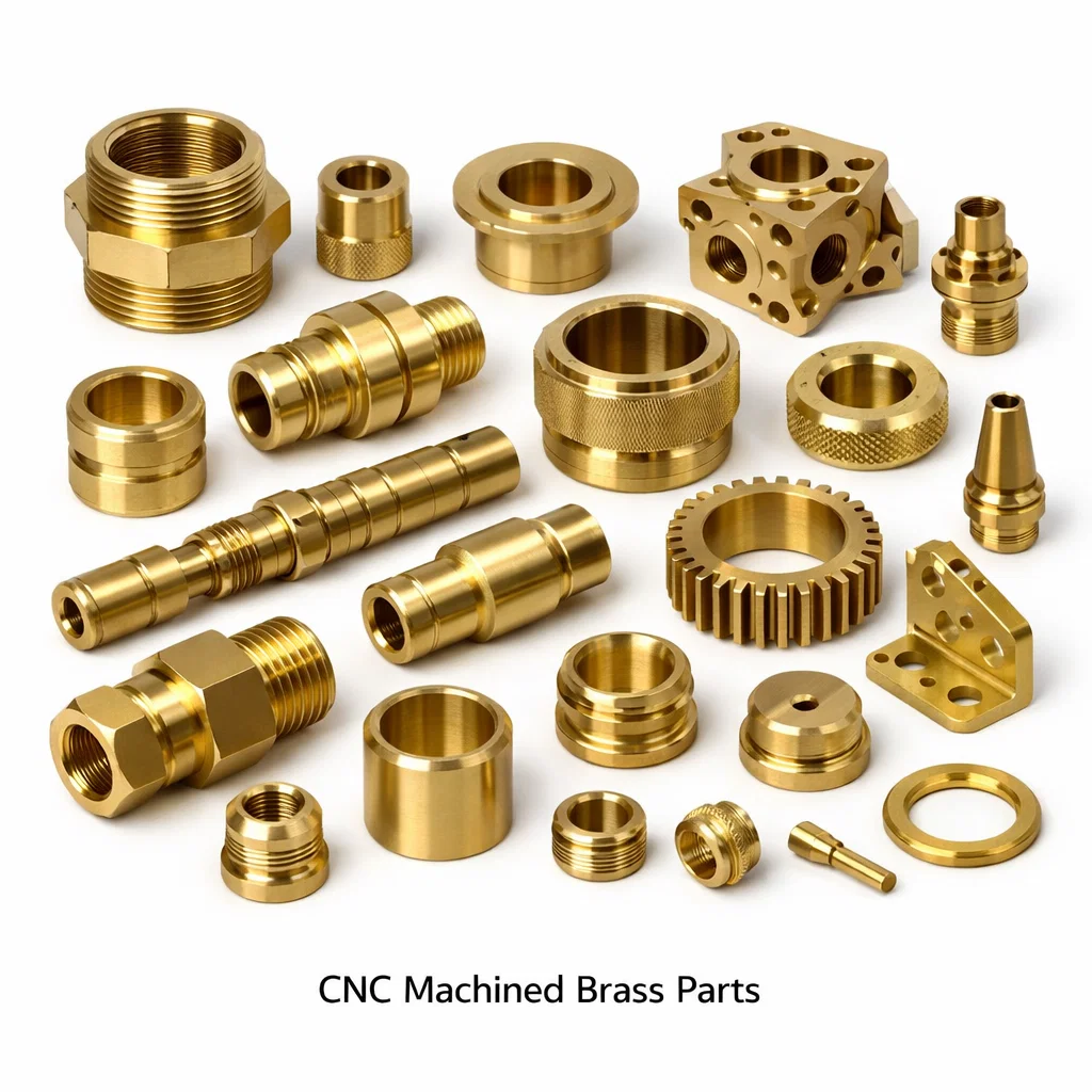 CNC Machining-Brass Turned Parts-01