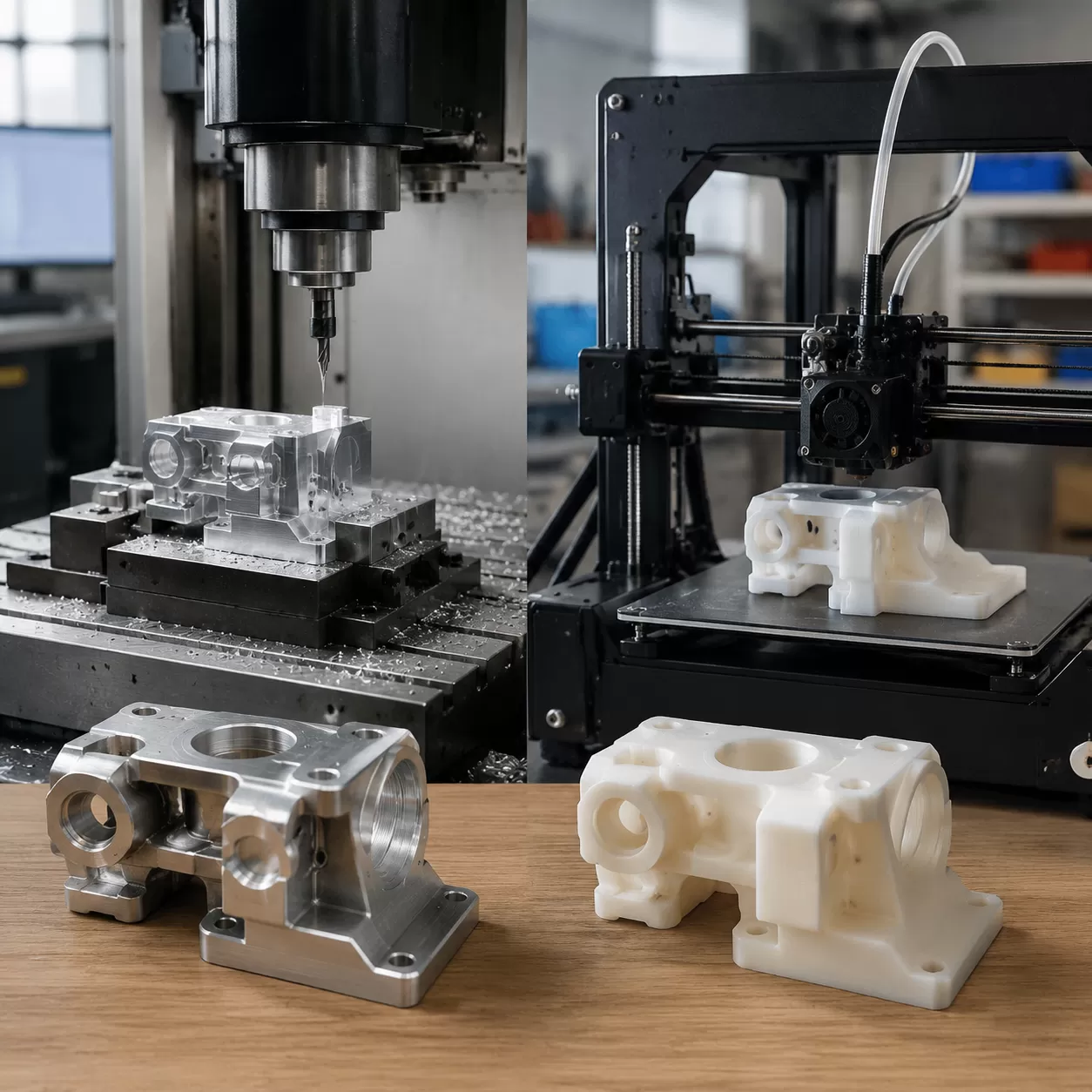 CNC vs. 3D Printing for Prototyping