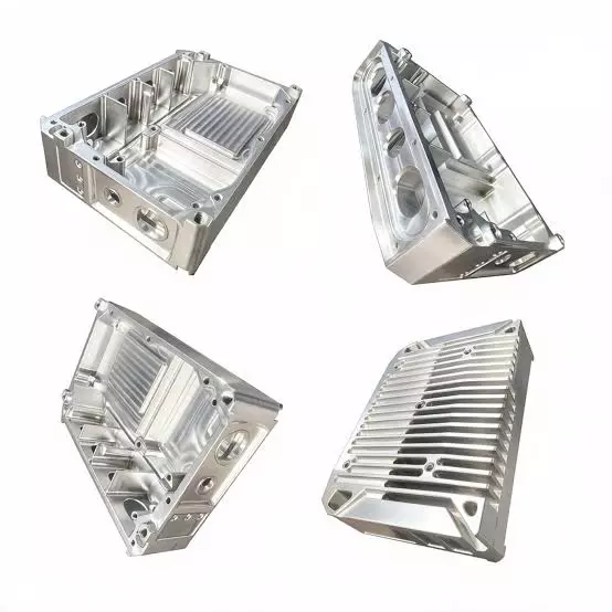 CNC Machined Aluminum Housing With Internal Pocket Features