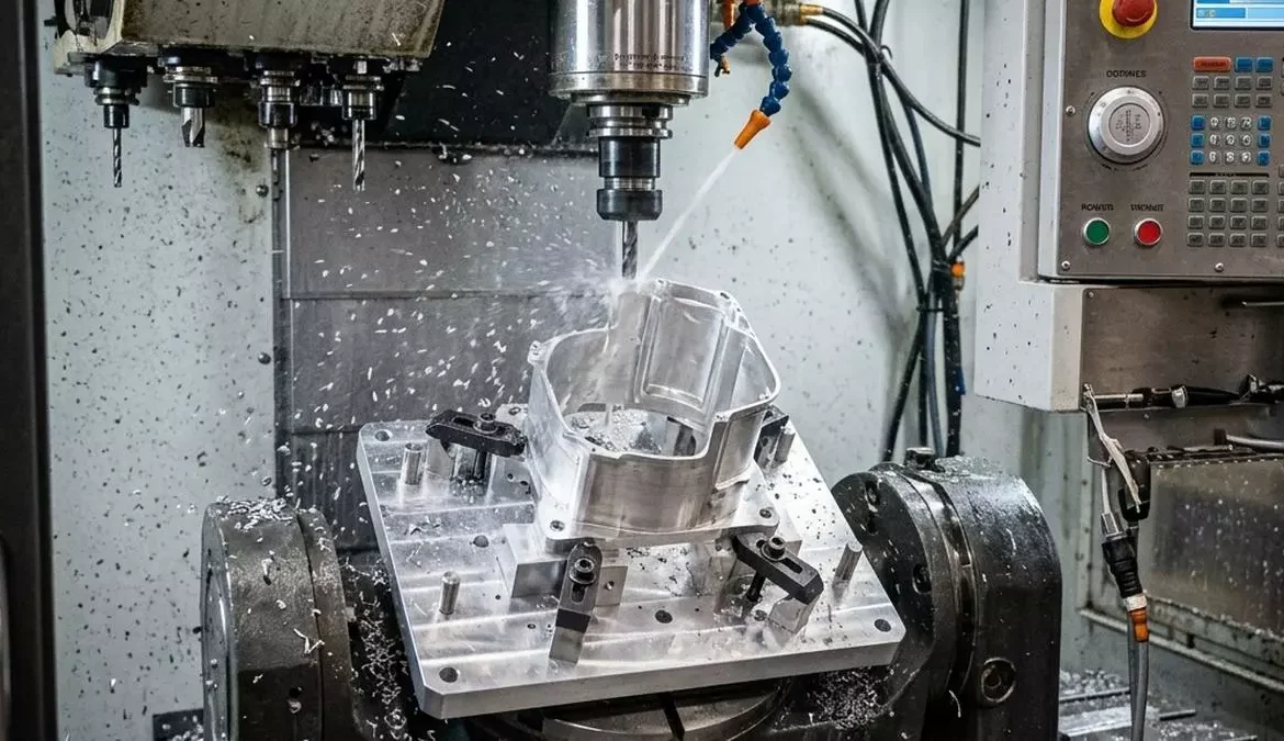 Thin wall aluminum housing