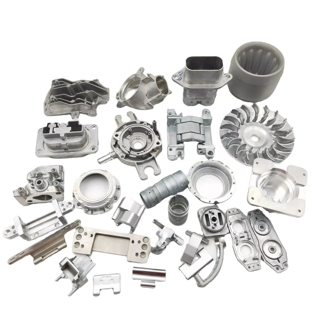 Precision CNC machined metal components produced for custom manufacturing applications