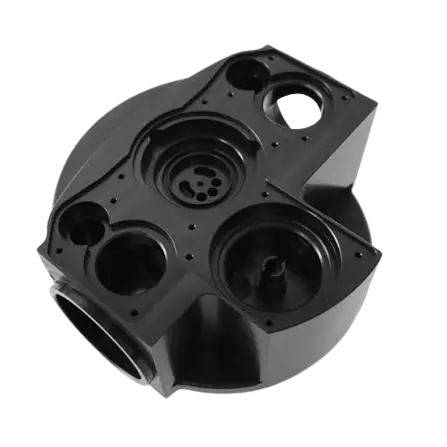 CNC machined plastic component