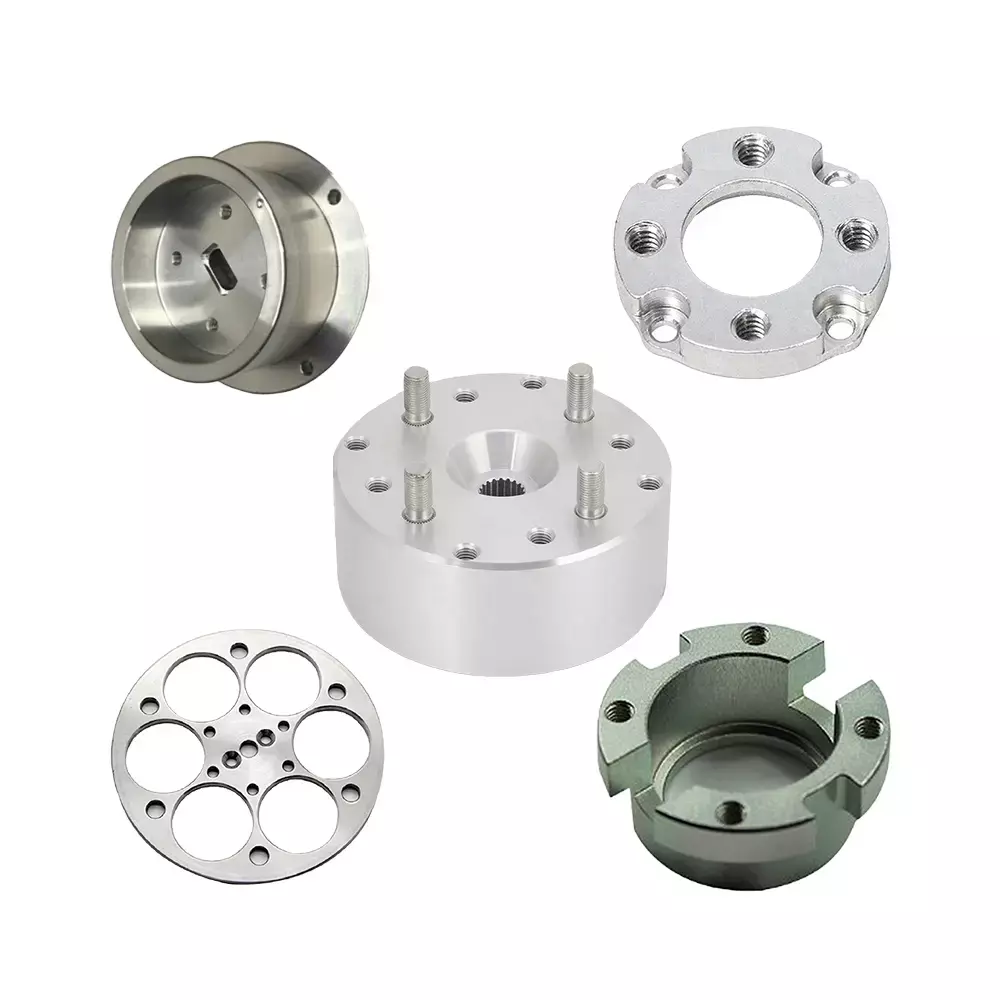 CNC machined stainless steel component