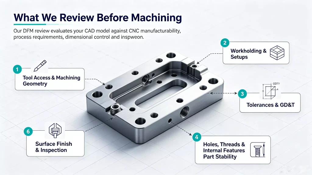 DFM Review for CNC Machining Services